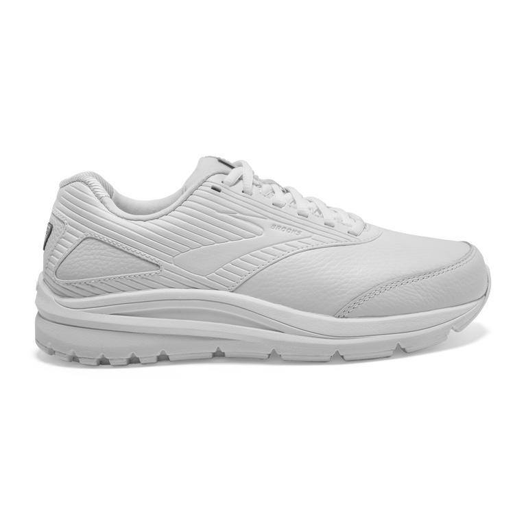 Brooks Addiction Walker 2 Walking Shoes - Women's - White/White (69147-ONBT)